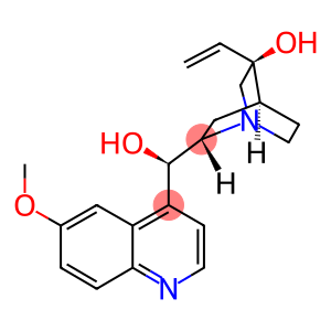 (2S)-5-ethenyl-2-[(R)-hydroxy-(6-methoxyquinolin-4-yl)methyl]-1-azabicyclo[2.2.2]octan-5-ol