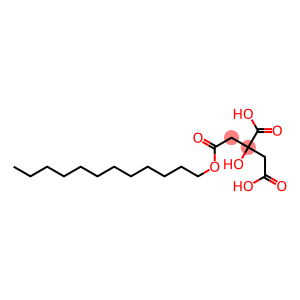 dodecyl dihydrogen 2-hydroxypropane-1,2,3-tricarboxylate