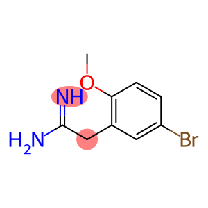2-(5-Bromo-2-methoxyphenyl)acetimidamide