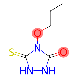 1,2,4-Triazolidin-3-one,4-propoxy-5-thioxo-(9CI)