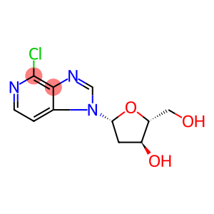4-CHLORO-1-(2-DEOXY-BETA-D-ERYTHROPENTOFURANOSYL)-1H-IMIDAZO[4,5-C]PYRIDINE