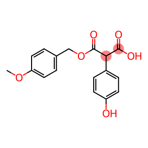 2-(4-Hydroxyphenyl)propanedioic acid 1-[(4-methoxyphenyl)methyl] ester