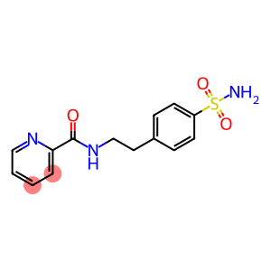 2-Pyridinecarboxamide, N-[2-[4-(aminosulfonyl)phenyl]ethyl]-