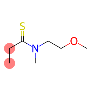 Propanethioamide,N-(2-methoxyethyl)-N-methyl-(9CI)