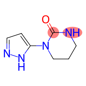 2(1H)-Pyrimidinone,tetrahydro-1-(1H-pyrazol-3-yl)-(9CI)