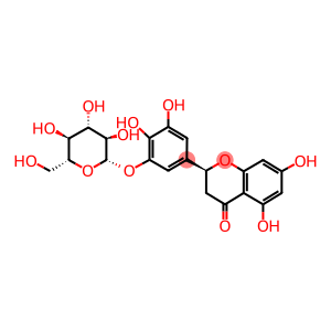 (S)-2-[3-(beta-D-Glucopyranosyloxy)-4,5-dihydroxyphenyl]-2,3-dihydro-5,7-dihydroxy-4H-1-benzopyran-4-one