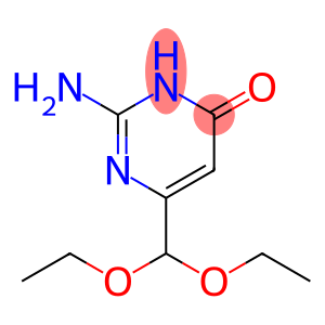 2-AMINO-6-(DIETHOXYMETHYL)-4(1H)-PYRIMIDINONE