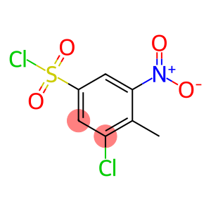 Benzenesulfonyl chloride, 3-chloro-4-methyl-5-nitro-