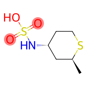 Sulfamic acid, (tetrahydro-2-methyl-2H-thiopyran-4-yl)-, trans- (9CI)