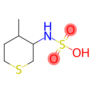 Sulfamic acid, (tetrahydro-4-methyl-2H-thiopyran-3-yl)- (9CI)