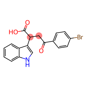 4-(4-BROMOPHENYL)-2-INDOL-3-YL-4-OXOBUTANOIC ACID