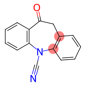 10,11-dihydro-10-oxo-5H-dibenz[b,f]azepine-5-carbonitrile