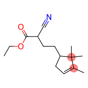 ethyl alpha-cyano-2,2,3-trimethylcyclopent-3-enebutyrate