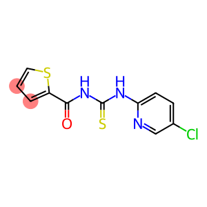 N-[(5-Chloro-2-pyridinyl)carbamothioyl]-2-thiophenecarboxamide