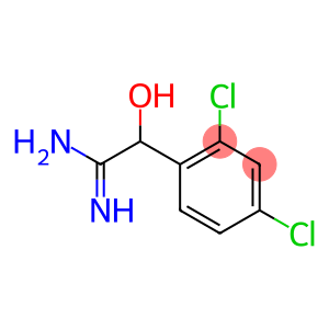 Benzeneethanimidamide,  2,4-dichloro--alpha--hydroxy-,  (-)-