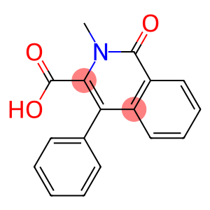 2-METHYL-1-OXO-4-PHENYL-1,2-DIHYDROISOQUINOLINE-3-CARBOXYLIC ACID