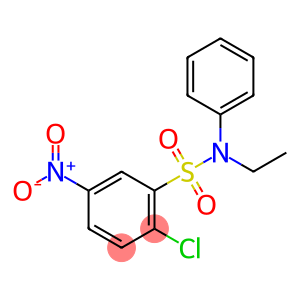 Benzenesulfonamide, 2-chloro-N-ethyl-5-nitro-N-phenyl-