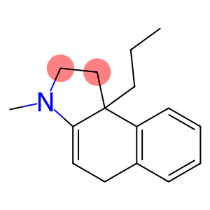 1H-Benz[e]indole,2,3,5,9b-tetrahydro-3-methyl-9b-propyl-(9CI)