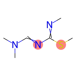 Carbamimidothioic acid, [(dimethylamino)methylene]methyl-, methyl ester (9CI)