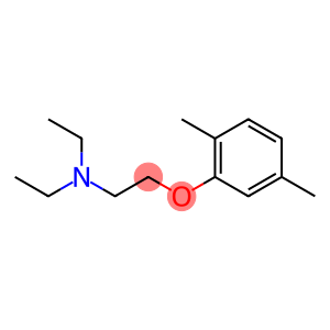 Ethanamine, 2-(2,5-dimethylphenoxy)-N,N-diethyl- (9CI)