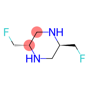 Piperazine, 2,5-bis(fluoromethyl)-, trans- (9CI)