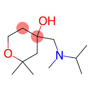 2H-Pyran-4-ol,tetrahydro-2,2-dimethyl-4-[[methyl(1-methylethyl)amino]methyl]-(9CI)