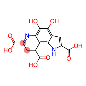 2,7,9-tricarboxy-1H-pyrrolo(2,3-f)quinoline-4,5-diol