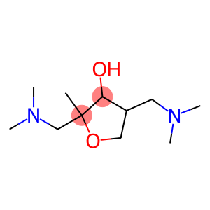 3-Furanol,2,4-bis[(dimethylamino)methyl]tetrahydro-2-methyl-(9CI)