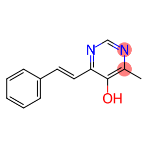 5-Pyrimidinol,4-methyl-6-(2-phenylethenyl)-(9CI)