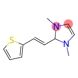 1H-Imidazole,2,3-dihydro-1,3-dimethyl-2-[(1E)-2-(2-thienyl)ethenyl]-(9CI)