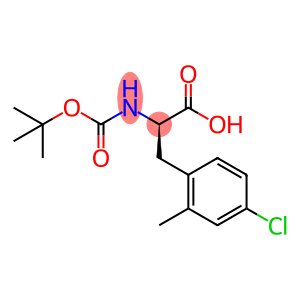 Boc-(2-Me-4Cl)Phe-OH (4-chloro-N-[(1,1-dimethylethoxy)carbonyl]-2-methyl-D-Phenylalanine)