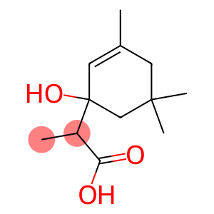 2-Cyclohexene-1-aceticacid,1-hydroxy-alpha,3,5,5-tetramethyl-(9CI)