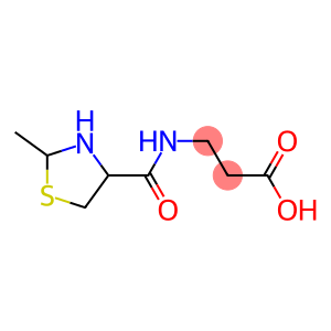 bta-Alanine,N-[(2-methyl-4-thiazolidinyl)carbonyl]-(9CI)