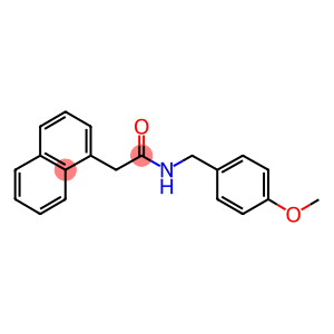 N-(4-methoxybenzyl)-2-(1-naphthyl)acetamide