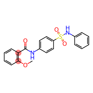 N-[4-(anilinosulfonyl)phenyl]-2-methoxybenzamide