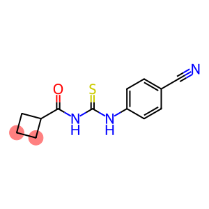 N-{[(4-cyanophenyl)amino]carbonothioyl}cyclobutanecarboxamide