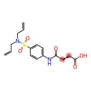 (E)-4-{4-[(diallylamino)sulfonyl]anilino}-4-oxo-2-butenoic acid