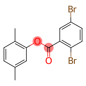 2,5-dimethylphenyl 2,5-dibromobenzoate