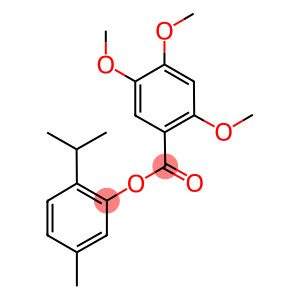 2-isopropyl-5-methylphenyl 2,4,5-trimethoxybenzoate