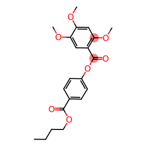 4-(butoxycarbonyl)phenyl 2,4,5-trimethoxybenzoate