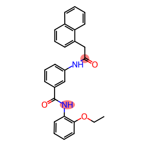 N-(2-ethoxyphenyl)-3-[(1-naphthylacetyl)amino]benzamide