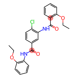 4-chloro-3-[(2-ethoxybenzoyl)amino]-N-(2-ethoxyphenyl)benzamide