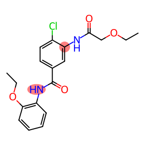 4-chloro-3-[(ethoxyacetyl)amino]-N-(2-ethoxyphenyl)benzamide