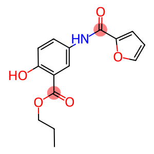 propyl 5-(2-furoylamino)-2-hydroxybenzoate