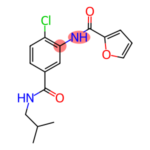 N-{2-chloro-5-[(isobutylamino)carbonyl]phenyl}-2-furamide