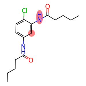 N-[2-chloro-5-(pentanoylamino)phenyl]pentanamide