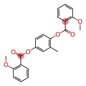 4-[(2-methoxybenzoyl)oxy]-2-methylphenyl 2-methoxybenzoate