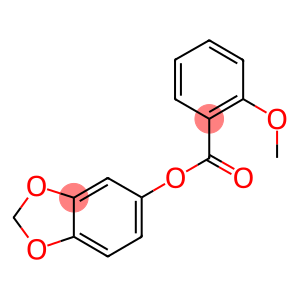 1,3-benzodioxol-5-yl 2-methoxybenzoate