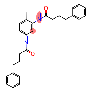 N-{2-methyl-5-[(4-phenylbutanoyl)amino]phenyl}-4-phenylbutanamide