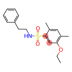 5-ethoxy-2,4-dimethyl-N-(2-phenylethyl)benzenesulfonamide